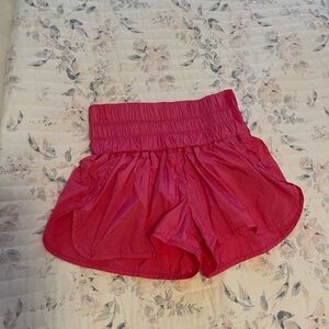 Pink Running Shorts